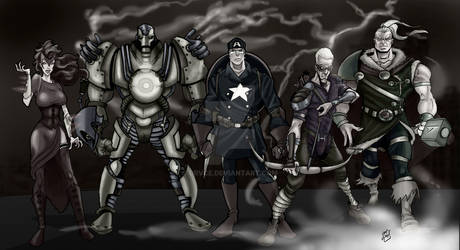 Steam Punk Avengers