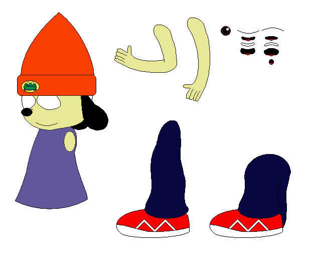 Character Builder- PaRappa Rappa by locuaz15143 on DeviantArt
