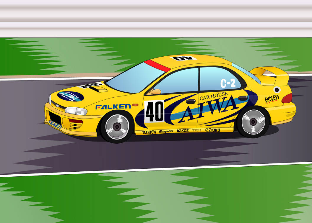 Devaintart Racing Car Super Endurance/Taikyu Subaru Impreza GC8 Race Car by ...