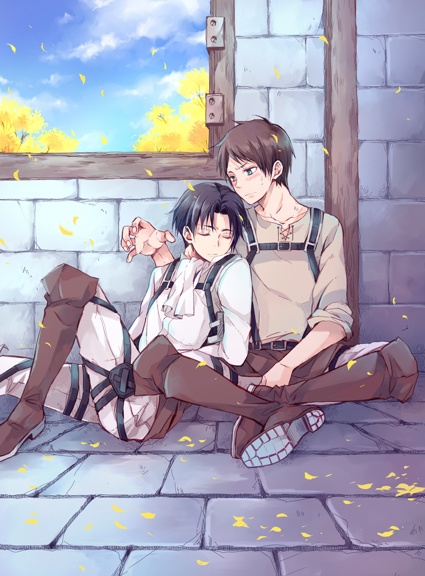 Levi And Eren Yeager By Chaosemperor971 On Deviantart