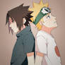 Naruto Uzumaki and Sasuke Uchiha 10