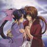 Kenshin Himura and Kaoru Kamiya 3