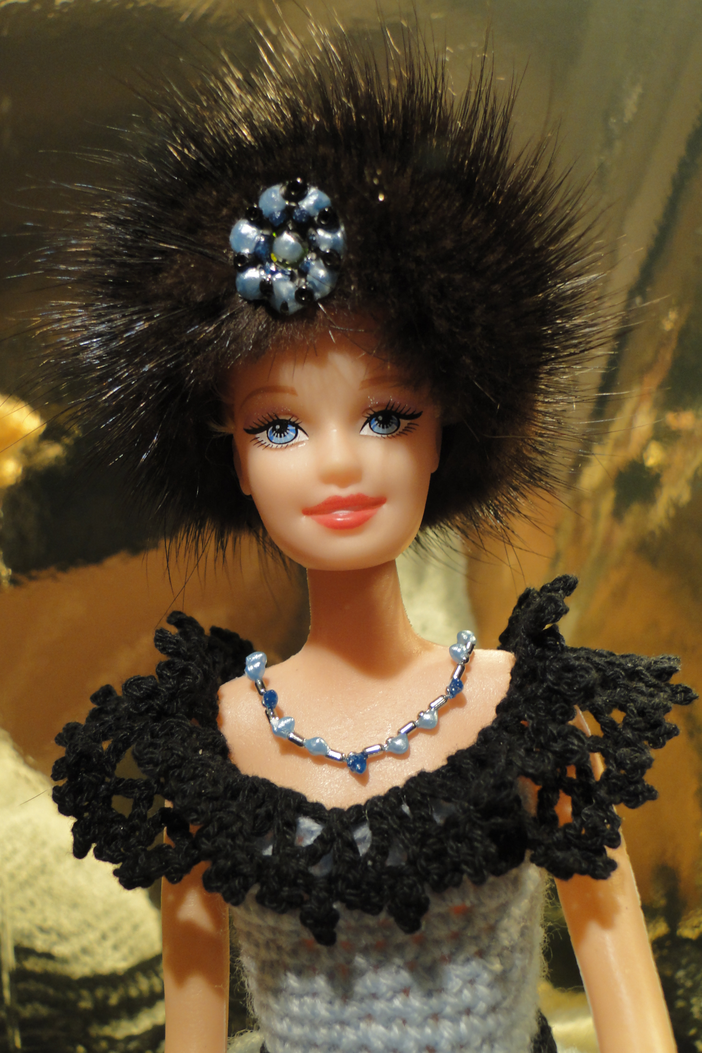 black lady doll