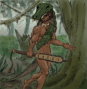 Crocodile Jungle Warrior