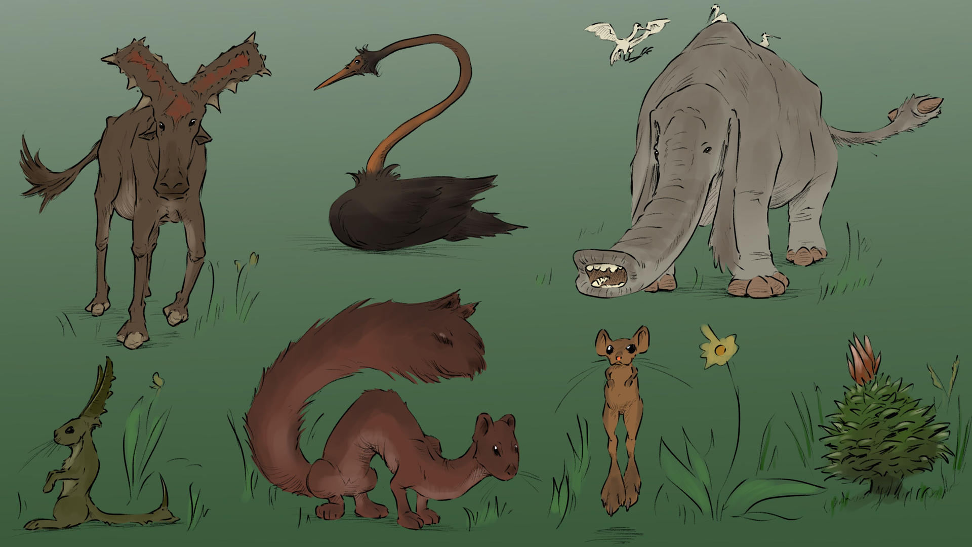 Some Fantasy Creature Designs by NeonixComic on DeviantArt