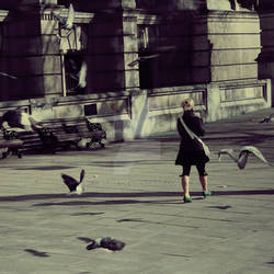 London pigeons