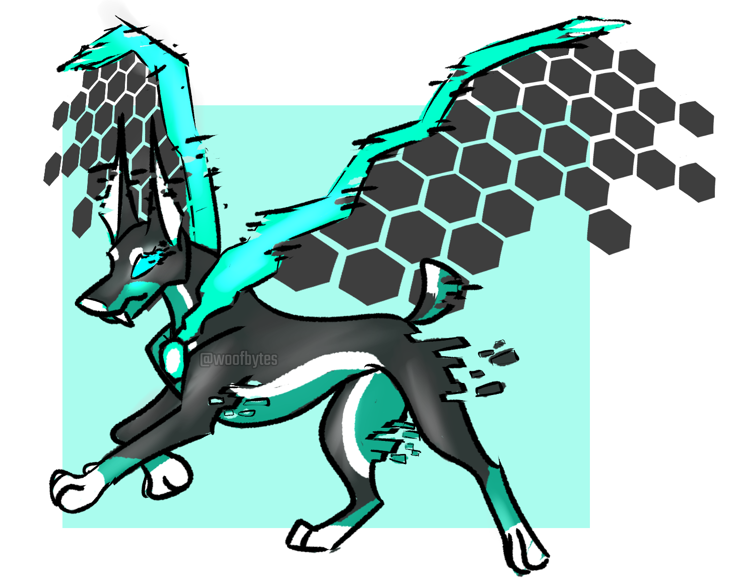 Mega Zygarde 10%! by Woofbyte on DeviantArt