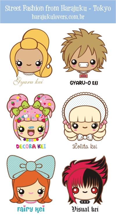 Harajuku Lovers icons