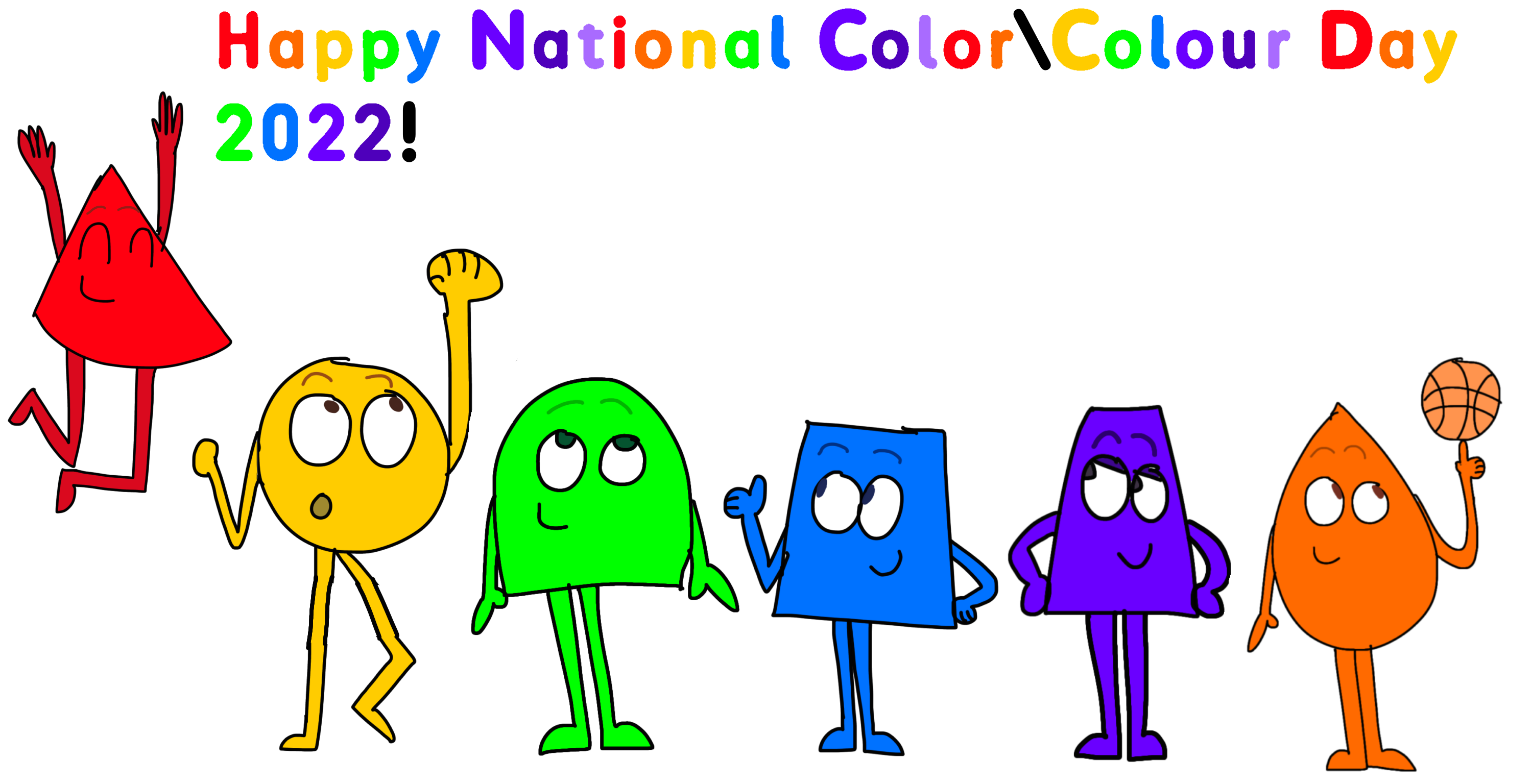 Happy National Color/colour day! by RenewableBobaPower on DeviantArt