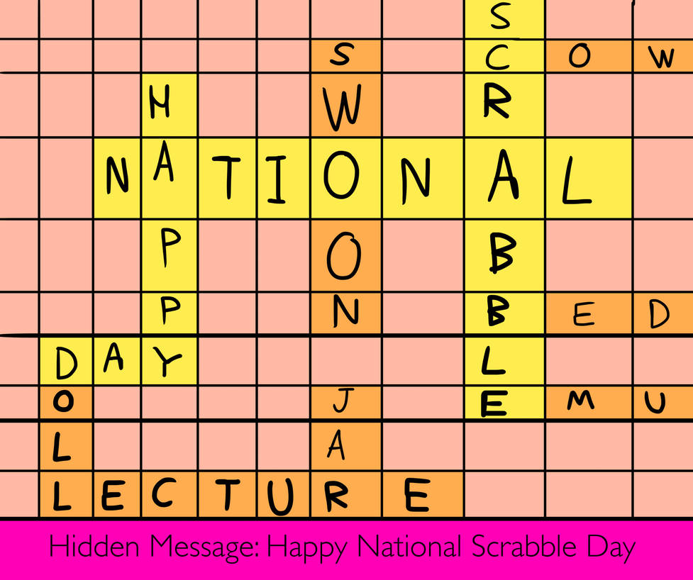 A hidden message in a crossword by GlitteryQuartzCookie on DeviantArt A hidden message in a crossword by GlitteryQuartzCookie on DeviantArt