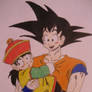 goku and gohan