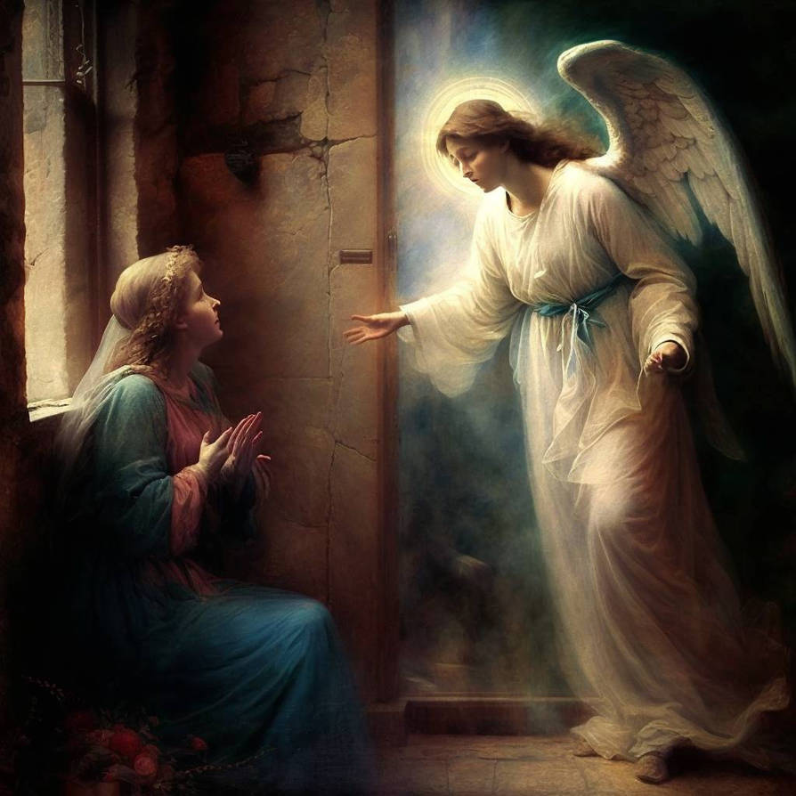 Enom Gabriel At that time, the angel Gabriel was sent by God to by fernandadesa on ...