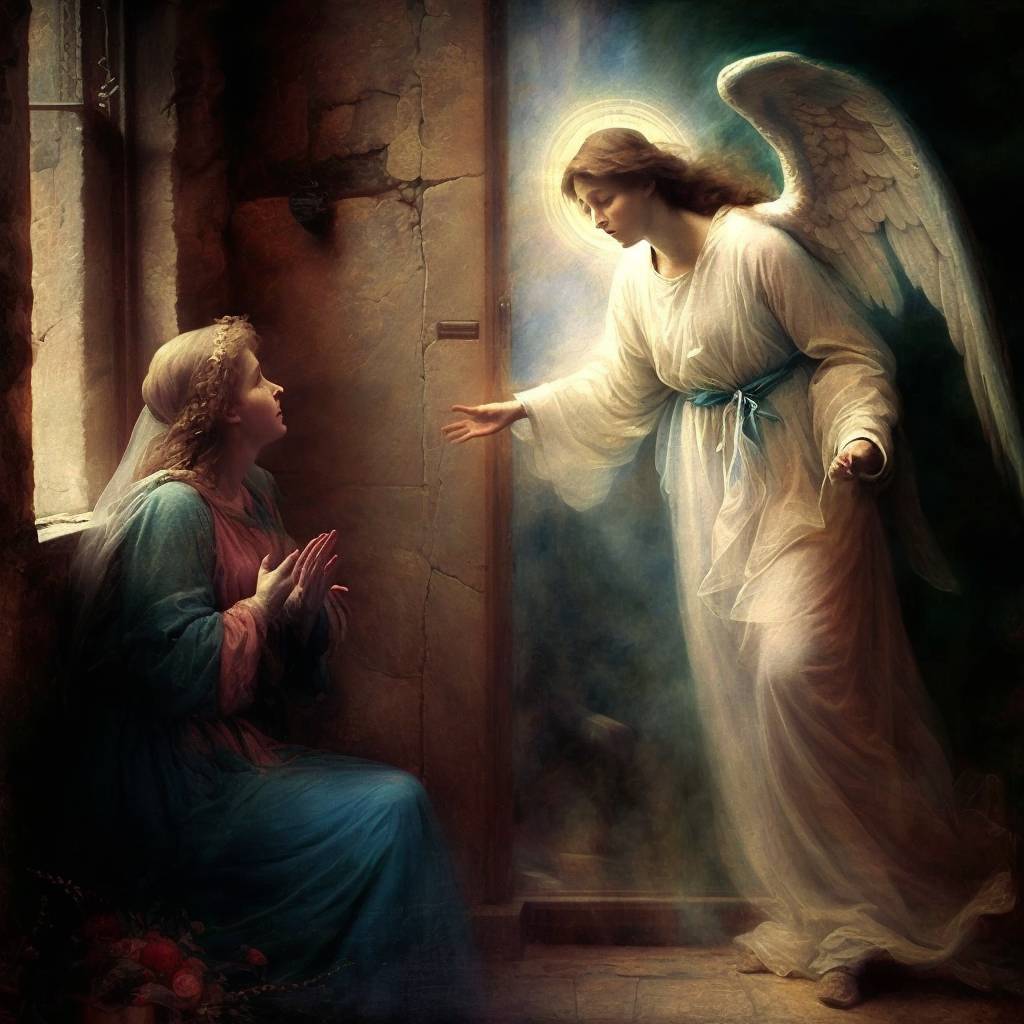 At that time, the angel Gabriel was sent by God to by fernandadesa on ...