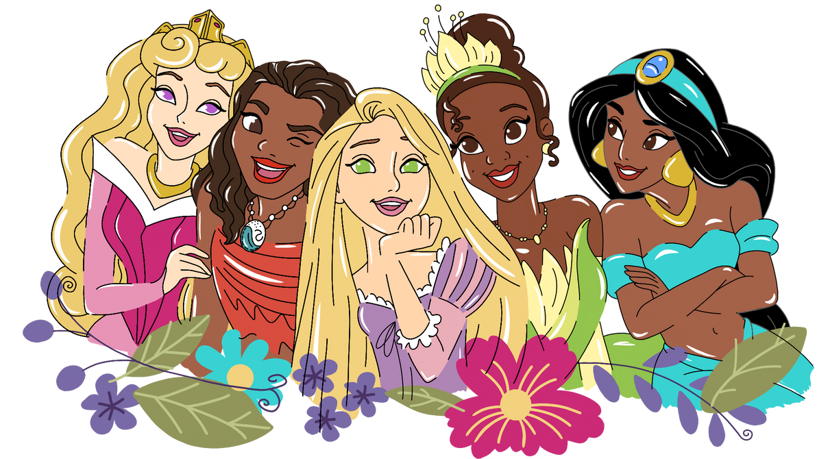 Disney princesses group png by disneypngs on DeviantArt