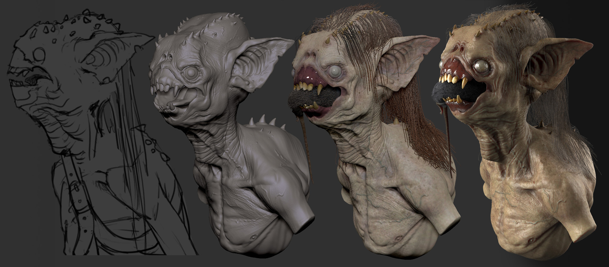 Sewer Creature Progress