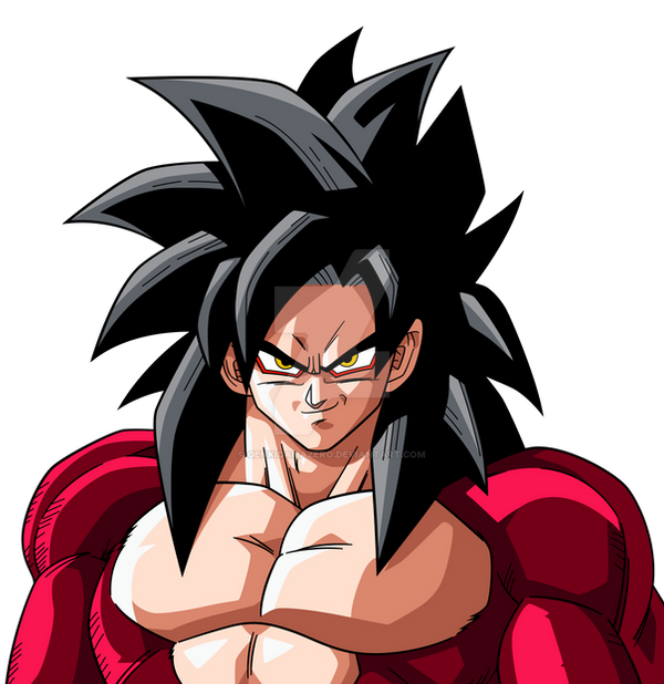 Goku (Super Saiyajin 4)  Goku super, Super sayajin, Goku super