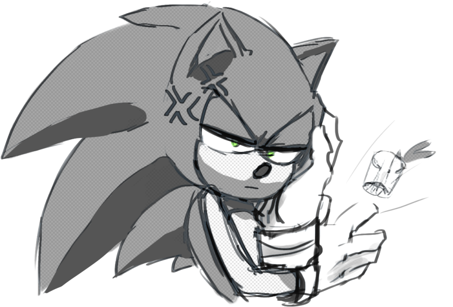 Sonic | Silent Rage by PiRoG-Art on DeviantArt