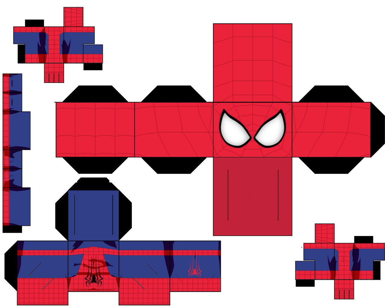 The Amazing Spider-Man 2 Suit (Logo variant) by denkicraft on DeviantArt