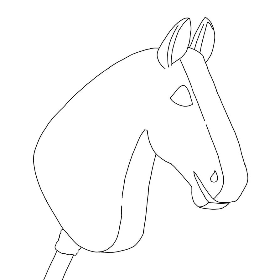 Hobby Horse Lineart By StarStriderDreams On DeviantArt hobby-horse-lineart-by-starstriderdreams-on-deviantart