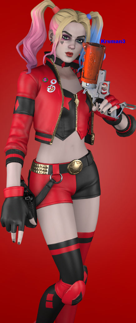 Fortnite Battle Royale Rebirth Harley Quinn By Krsman30 On DeviantArt fortnite-battle-royale-rebirth-harley-quinn-by-krsman30-on-deviantart