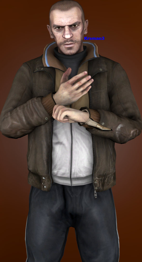 Niko Bellic from Grand Theft Auto 4 Costume, Carbon Costume