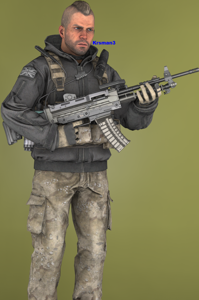 COD MW 2 Simon Ghost Riley DAZ G8M by DazWraps on DeviantArt