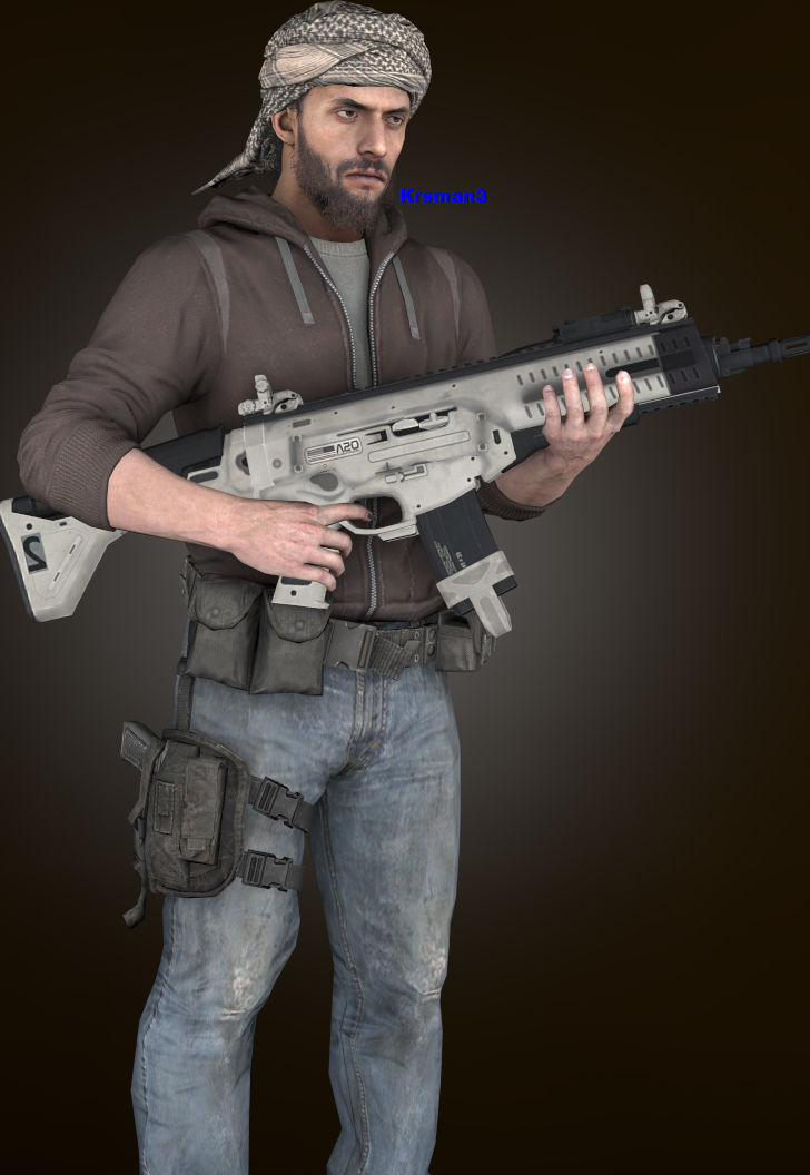 Call Of Duty-Black Ops 2 - Farid by Krsman30 on DeviantArt