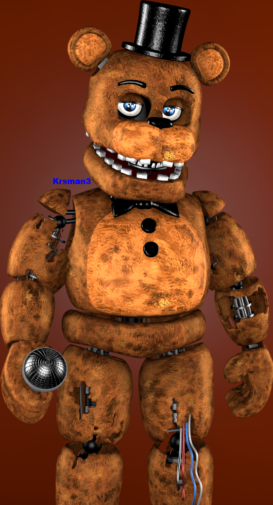 FNAF 2 Withered Freddy full body by Enderziom2004 on DeviantArt