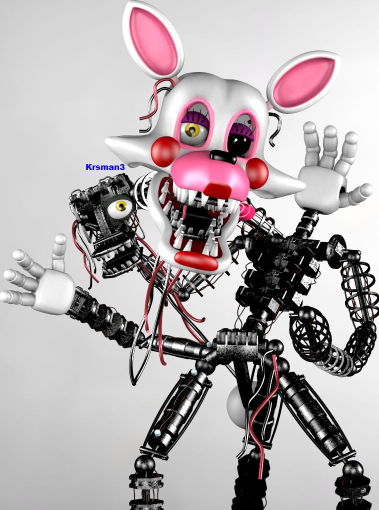 FNF 2 death mini game: Mangle by Starsharmony on DeviantArt