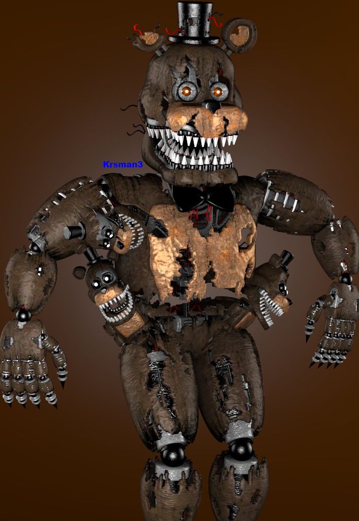 FNAF 4 Nightmare Mangle full body by Enderziom2004 on DeviantArt