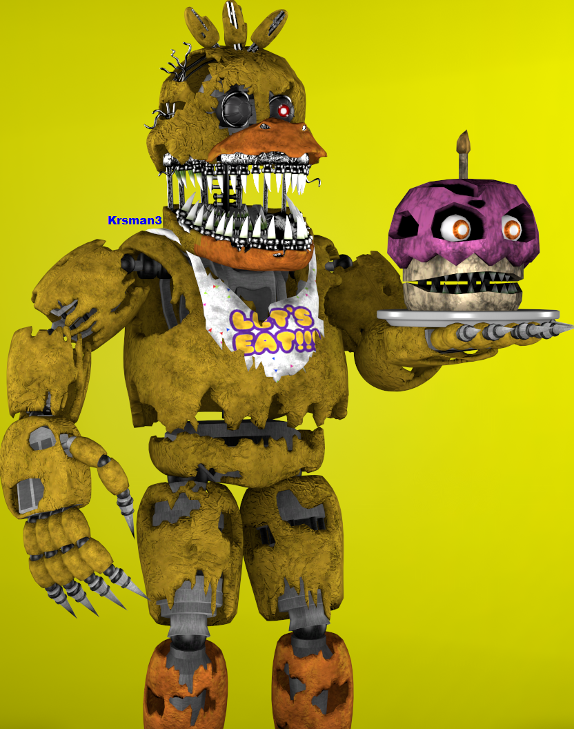 Five Nights At Freddy's 2 - Withered Foxy by Krsman30 on DeviantArt