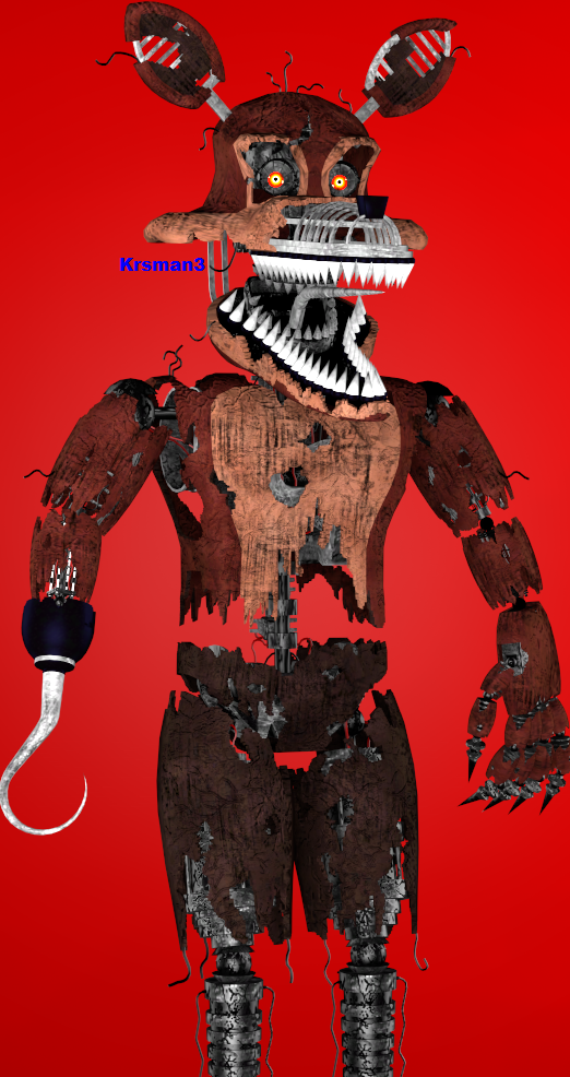 Five Nights At Freddy's 1 - Foxy by Krsman30 on DeviantArt