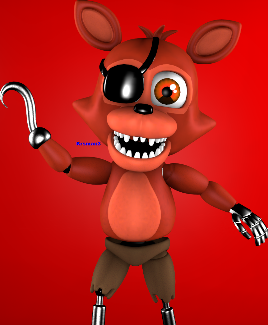 Five Nights At Freddy's 1 - Foxy by Krsman30 on DeviantArt