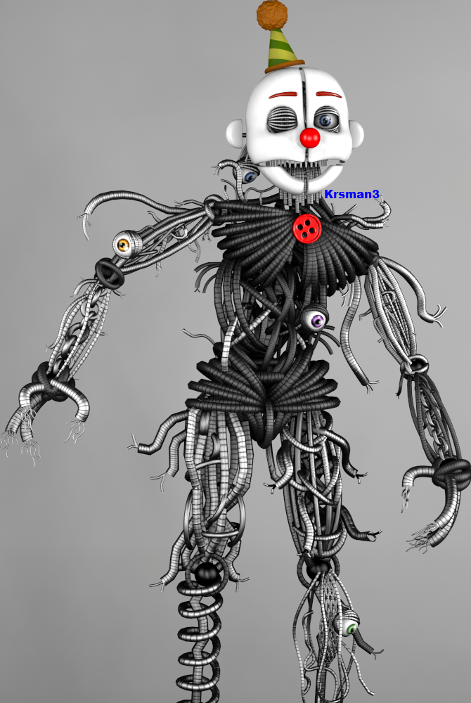 FNAF Sister Location - Ennard by Krsman30 on DeviantArt