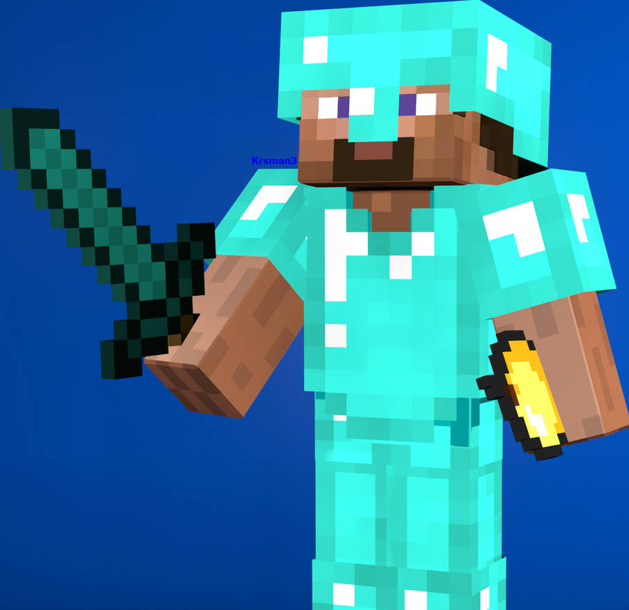 Minecraft - Steve by Krsman30 on DeviantArt