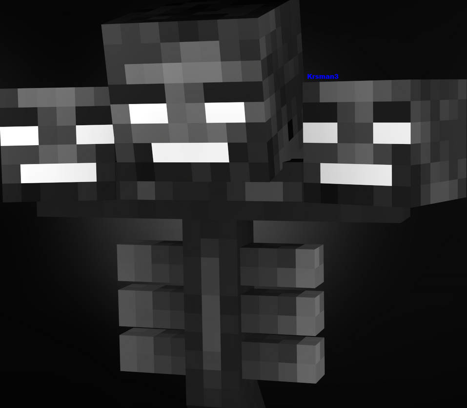 Minecraft - Wither by Krsman30 on DeviantArt