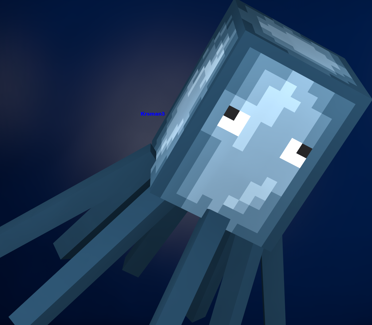 Minecraft - Squid by Krsman30 on DeviantArt