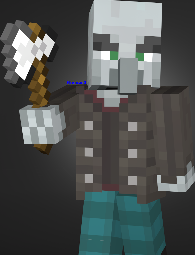 Minecraft - Vindicator by Krsman30 on DeviantArt