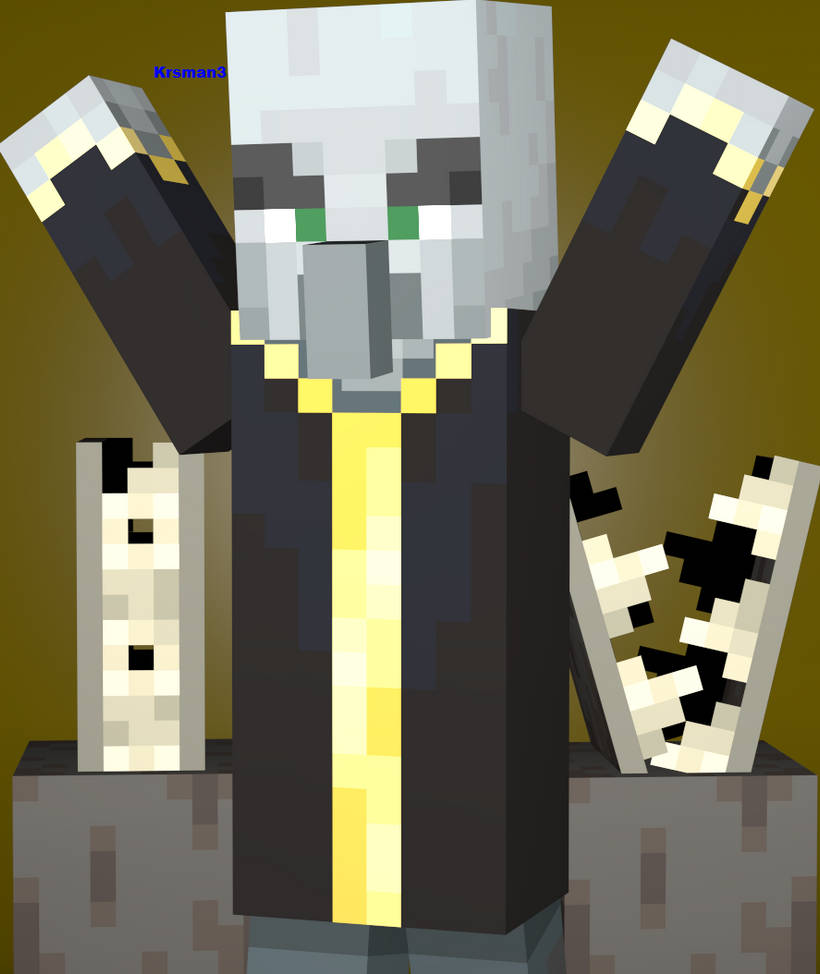 Minecraft - Evoker by Krsman30 on DeviantArt