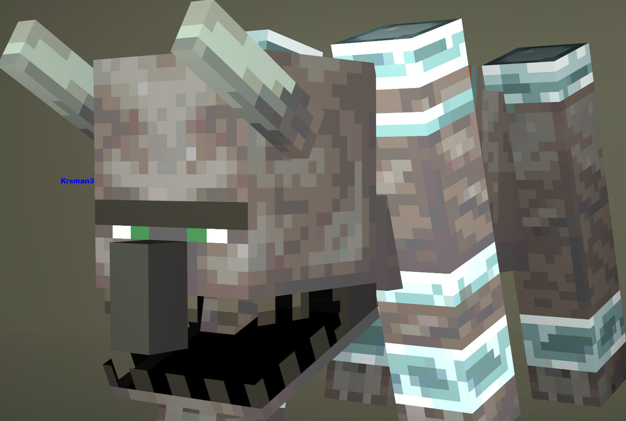 Minecraft - Ravager by Krsman30 on DeviantArt