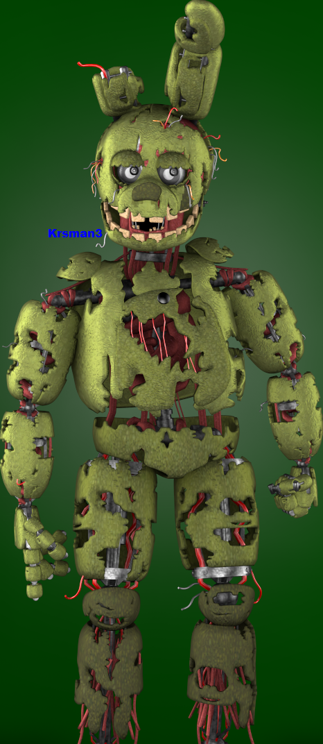Ultimate Spring Trap Ultimate Custom Night - Springtrap by Krsman30 on DeviantArt