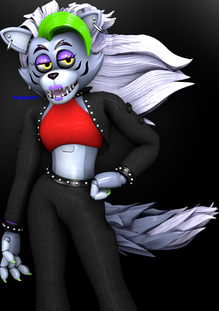 F Naf Roxy Pool FNAF Security Breach - Biker Roxy by Krsman30 on DeviantArt