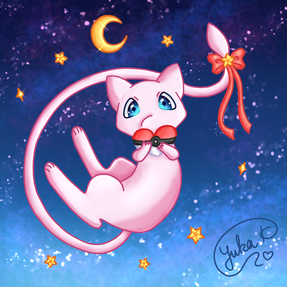Mew Reference Mew Fanart by YukaKuromiya on DeviantArt