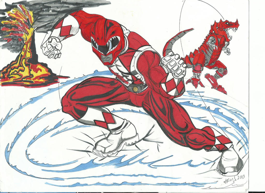 REDRanger by supermonkey2121 on DeviantArt