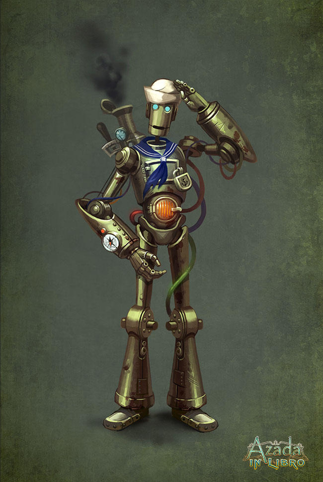 Azada - robot sailor by DeviantArt