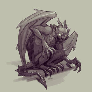 Gargoyle by Okha