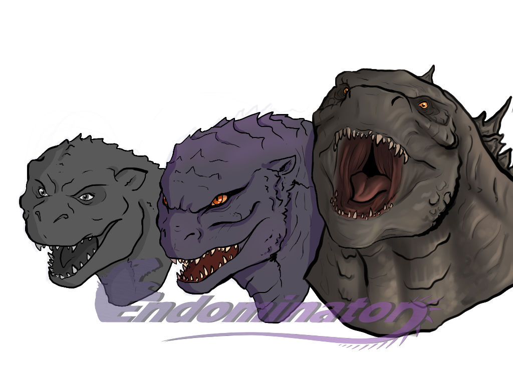 Godzilla Evolution Design Godzilla evolution by Endominator on DeviantArt