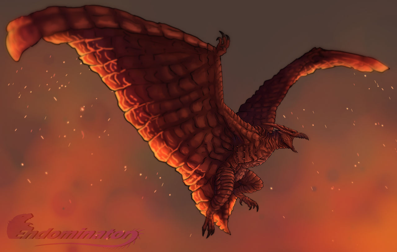 Rodan by Endominator on DeviantArt
