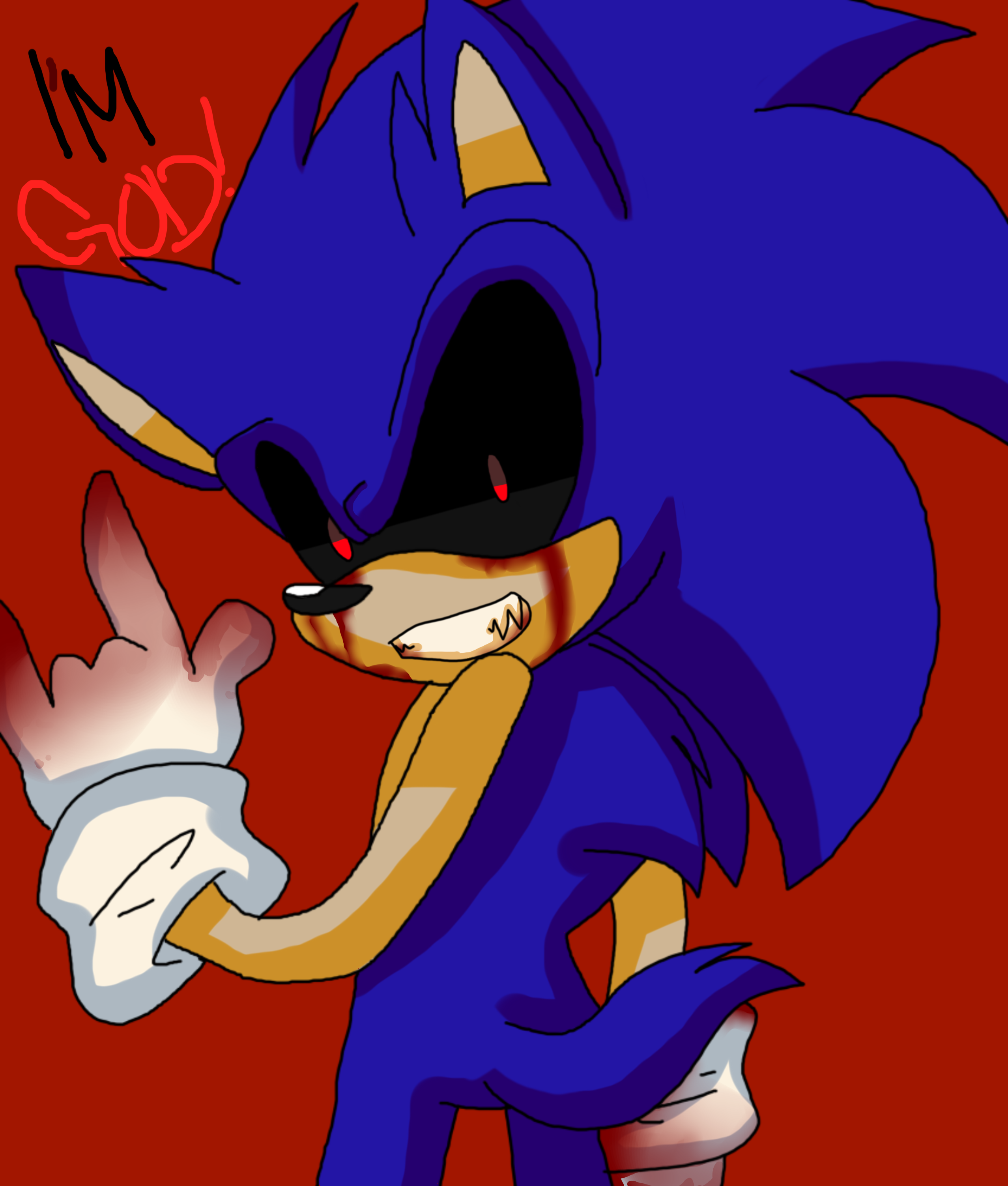 How To Draw Sonic Exe How To Images Collection. 