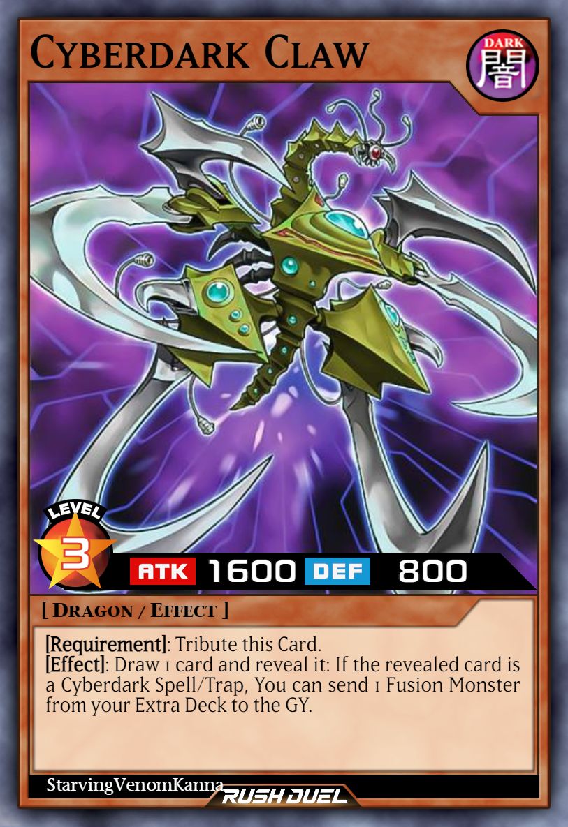 Cyberdark Edison Cyberdark Claw RUSH by TheRominLegion on DeviantArt